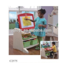 Tableau de dessin en plastique multi-fonctions pour enfants